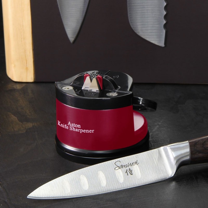 Aston Kitchen Knife Sharpener - Noir