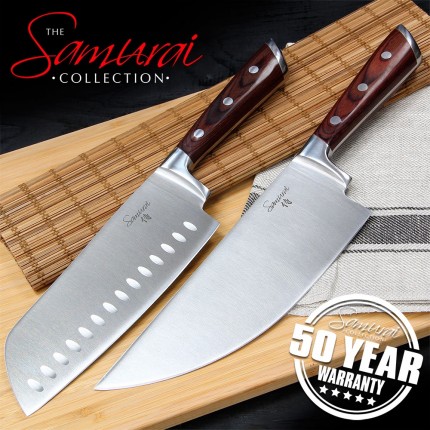 Samurai Kitchen Knife Cleaver