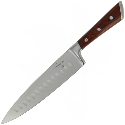 Samurai Kitchen Knife Collection Carving Knife Wood Handle