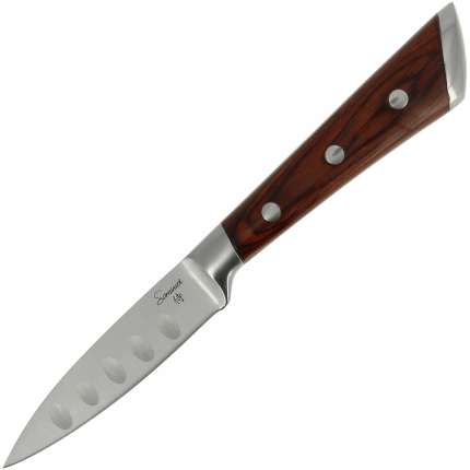 Samurai Kitchen Knife Collection Pairing Knife Wood Handle